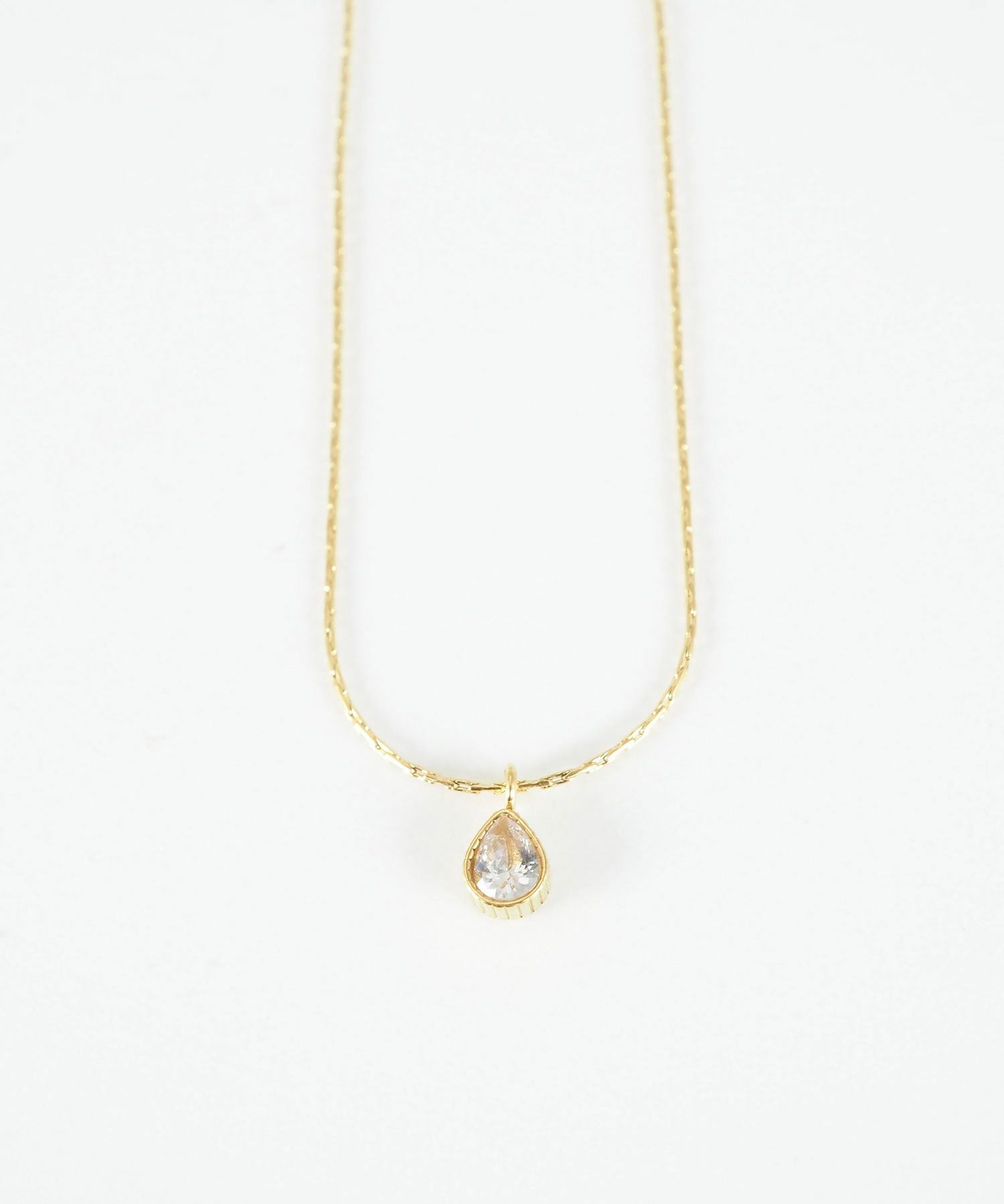 ドロップステンレスプチペンダント