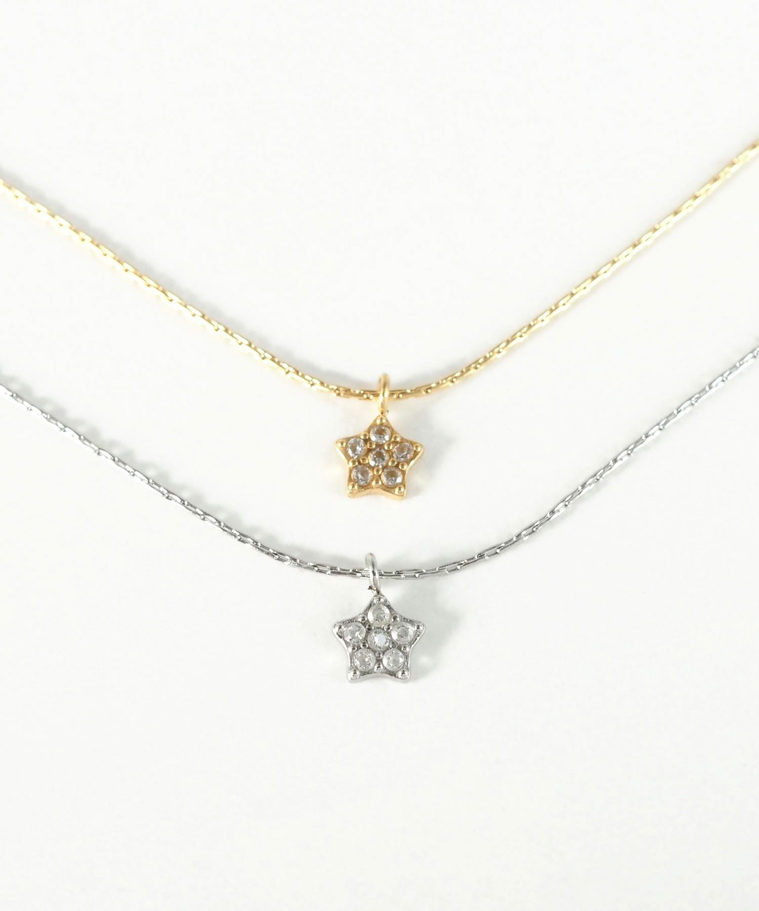 パヴェスターステンレスプチペンダント