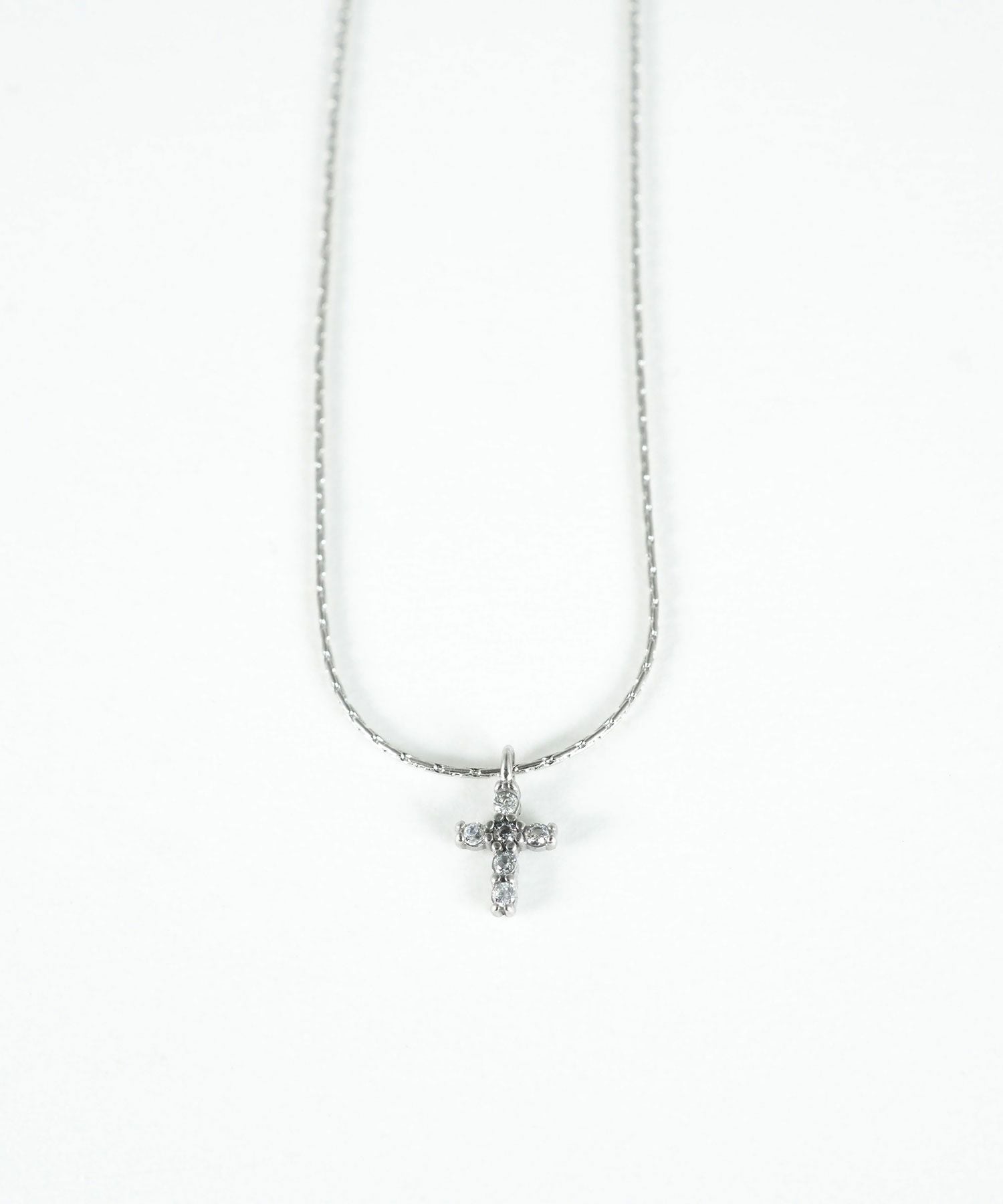 パヴェクロスステンレスプチペンダント