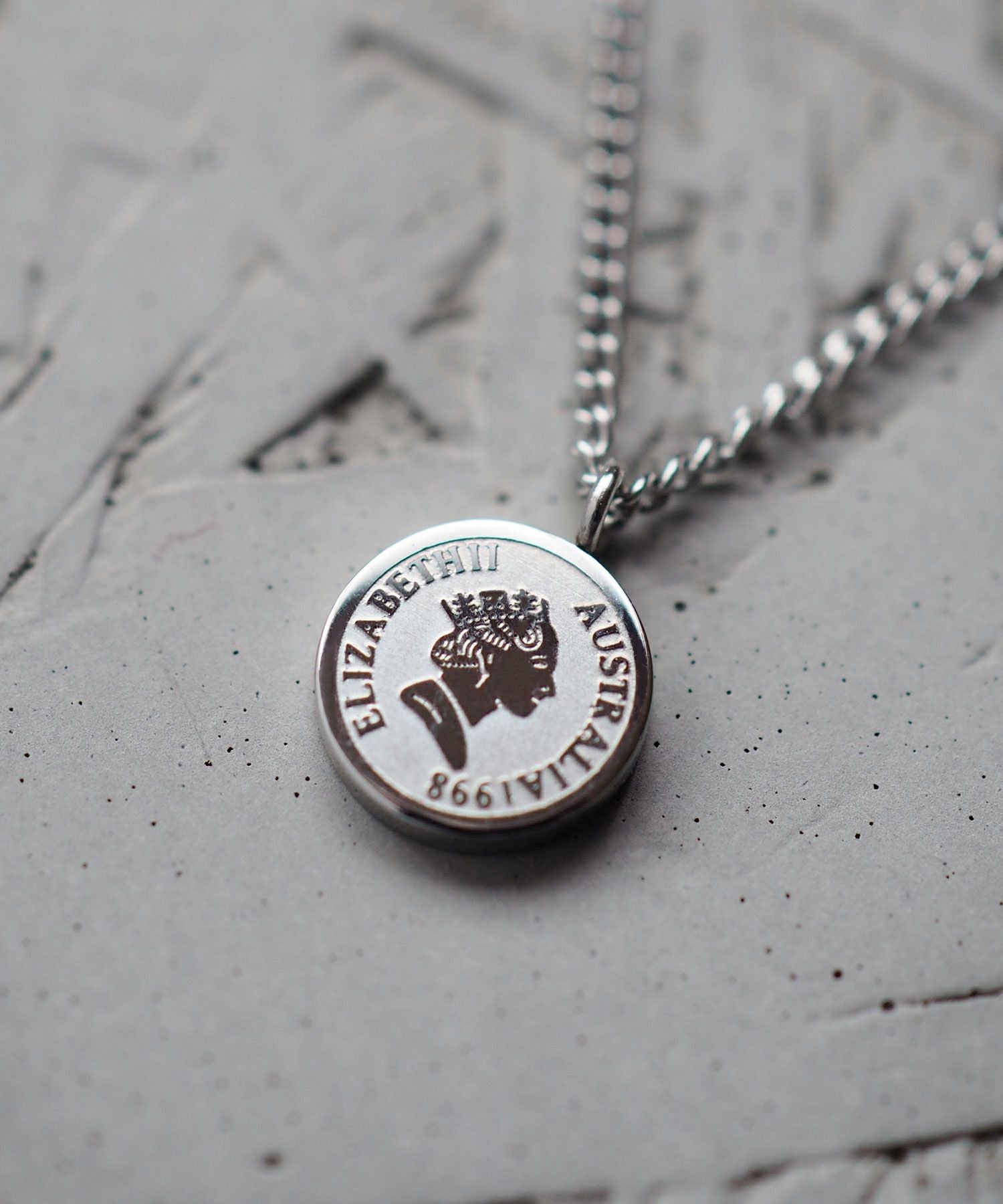 コインステンレスプチペンダント