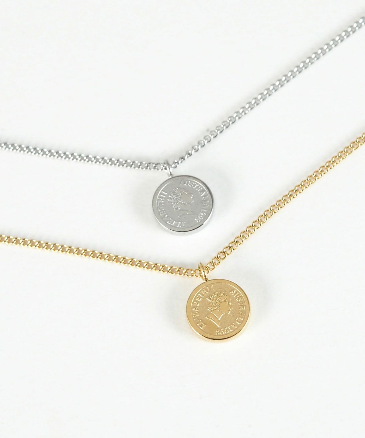 コインステンレスプチペンダント