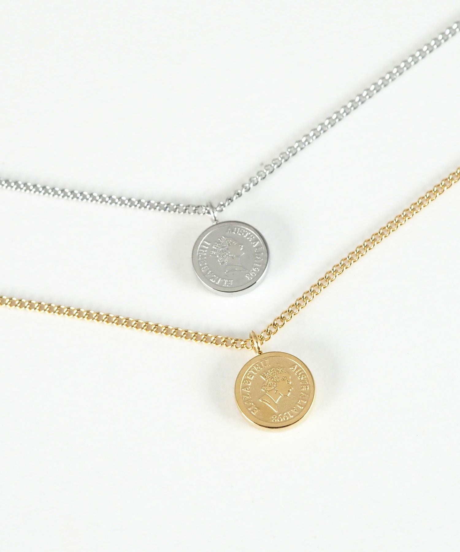 コインステンレスプチペンダント