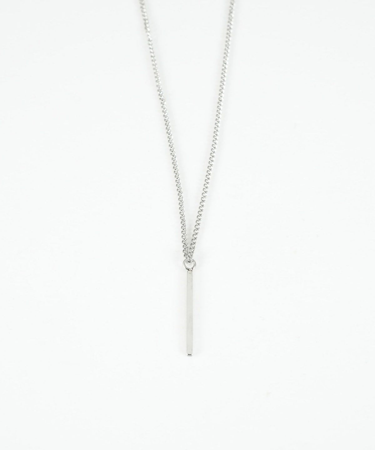 シンプルバーステンレスプチペンダント