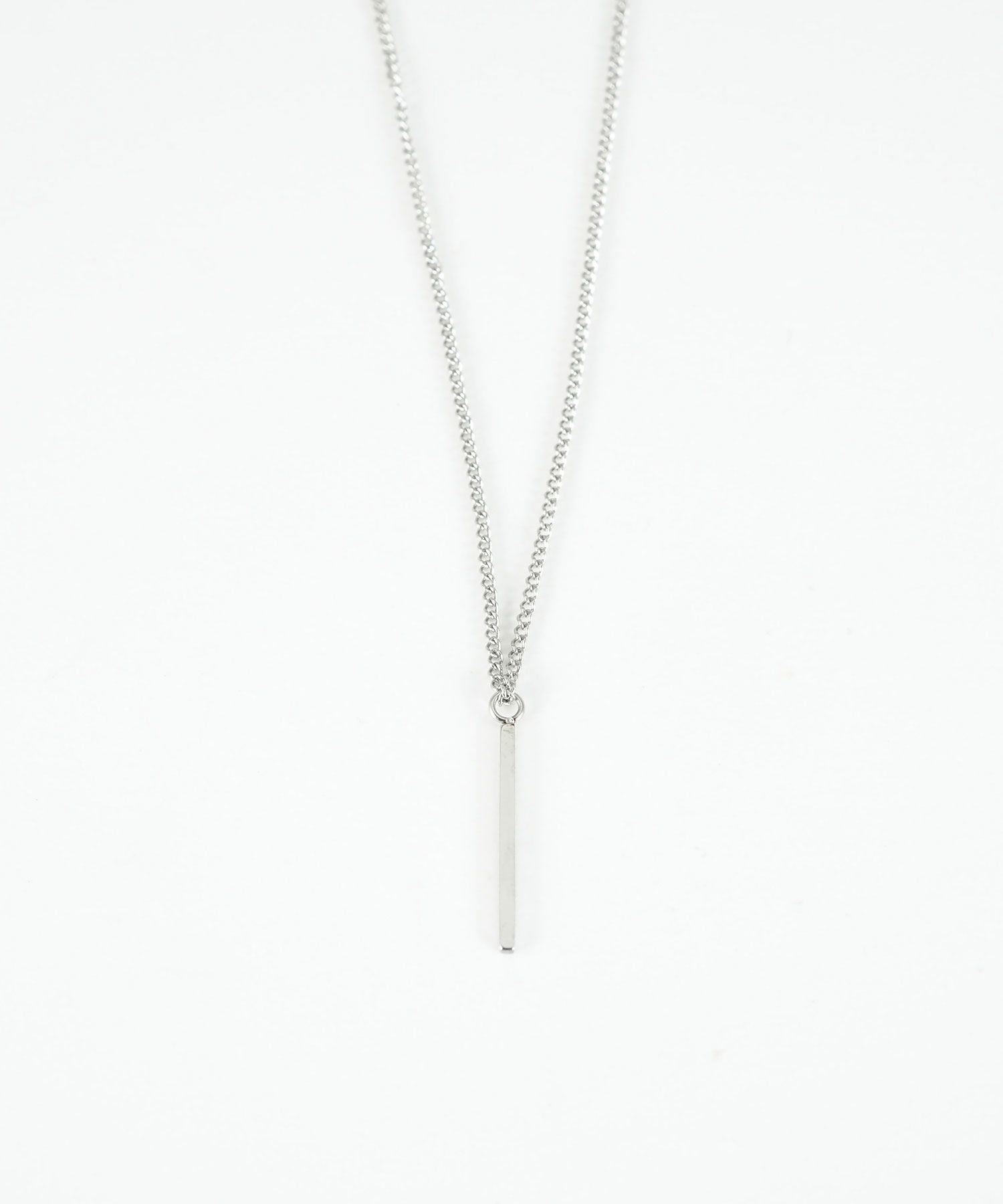 シンプルバーステンレスプチペンダント