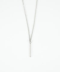 シンプルバーステンレスプチペンダント