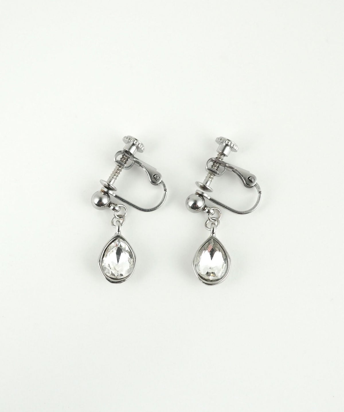 ドロップストーンステンレスイヤリング