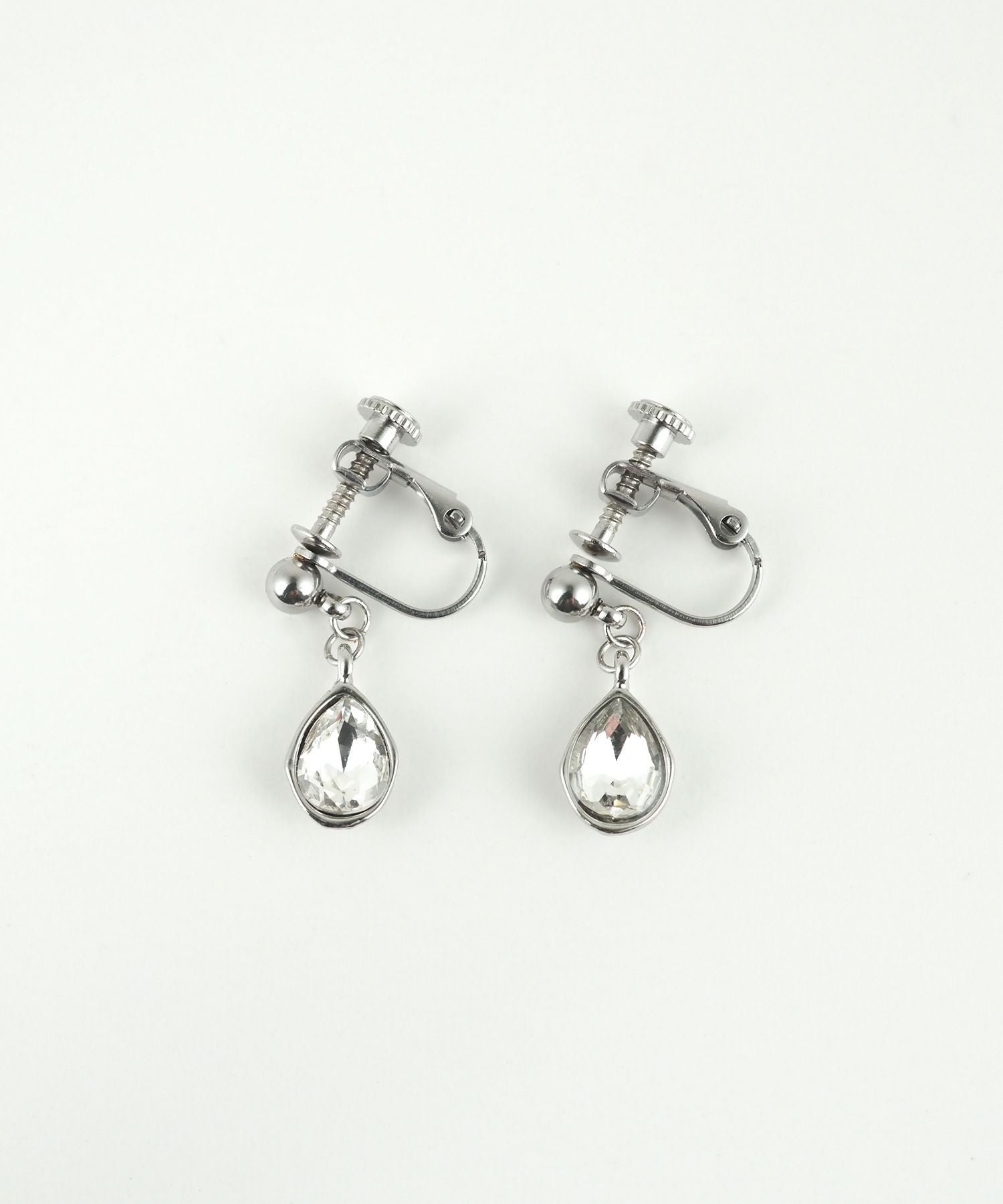 ドロップストーンステンレスイヤリング