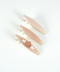 ローズパールエポミニヘアクリップ3Pセット