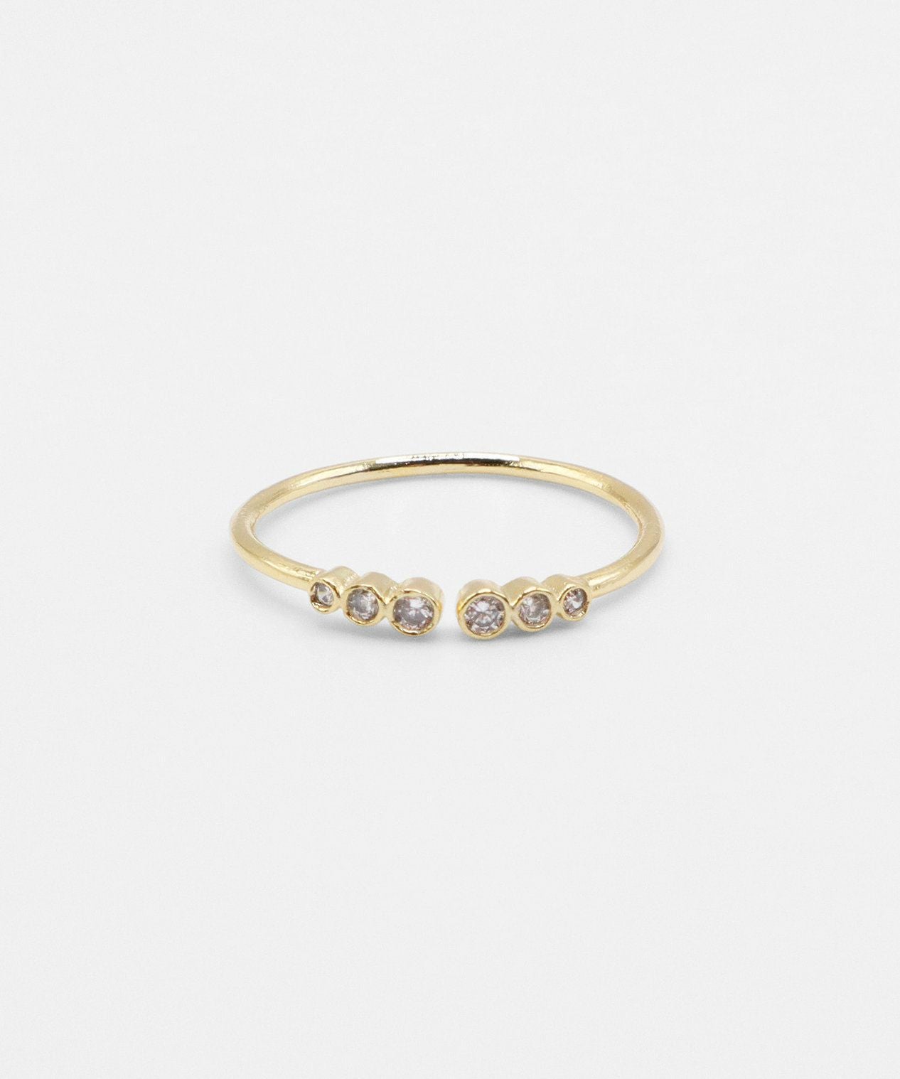 バイカラーオープンセットリング