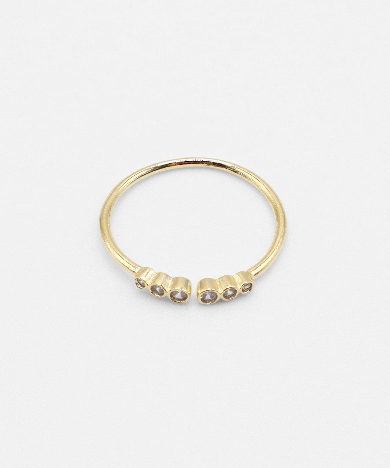 バイカラーオープンセットリング