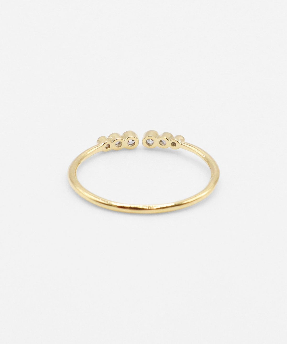 バイカラーオープンセットリング