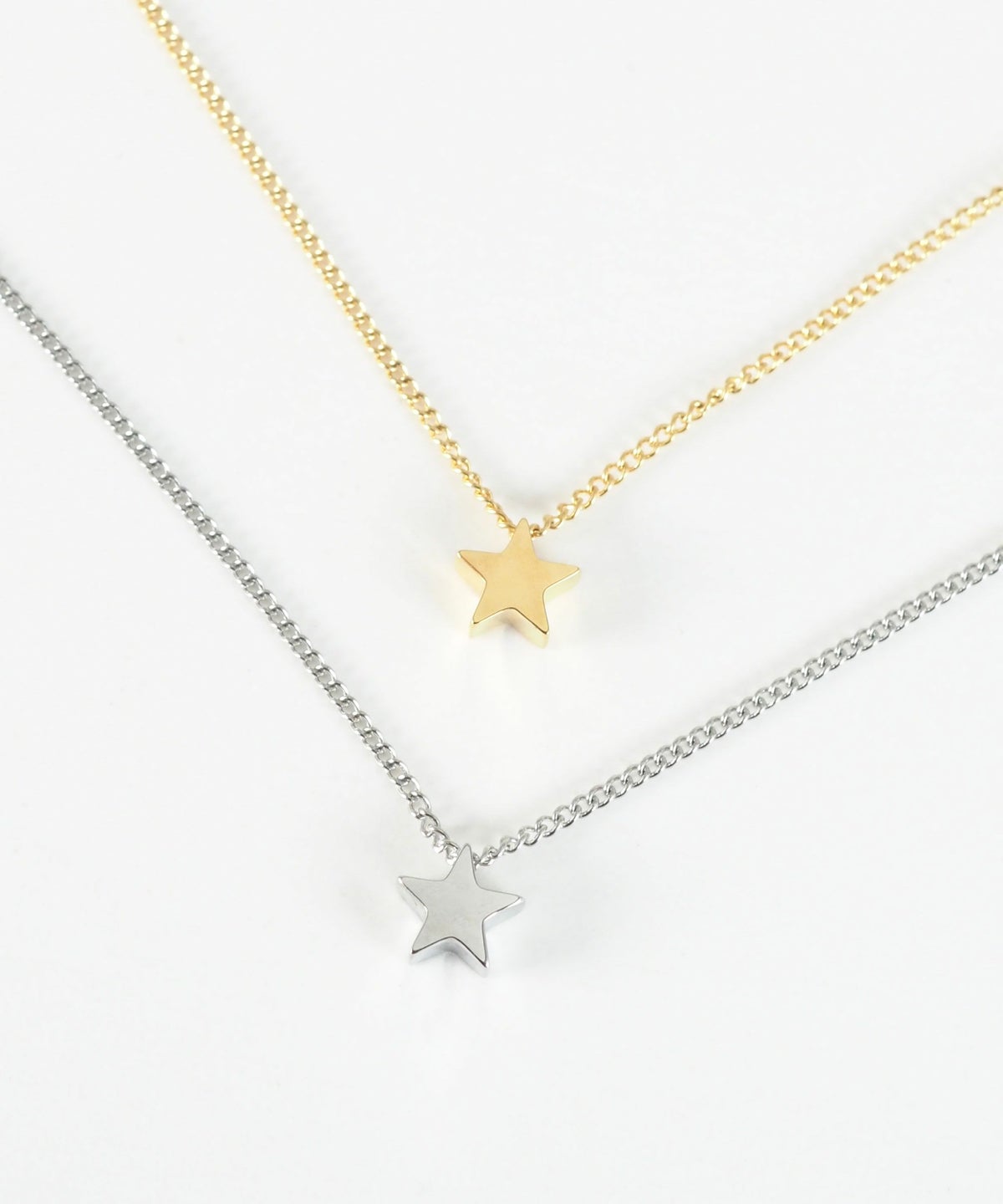 フラットスターステンレスプチペンダント