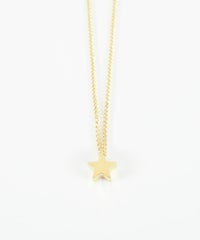 フラットスターステンレスプチペンダント