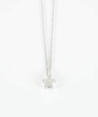 フラットスターステンレスプチペンダント