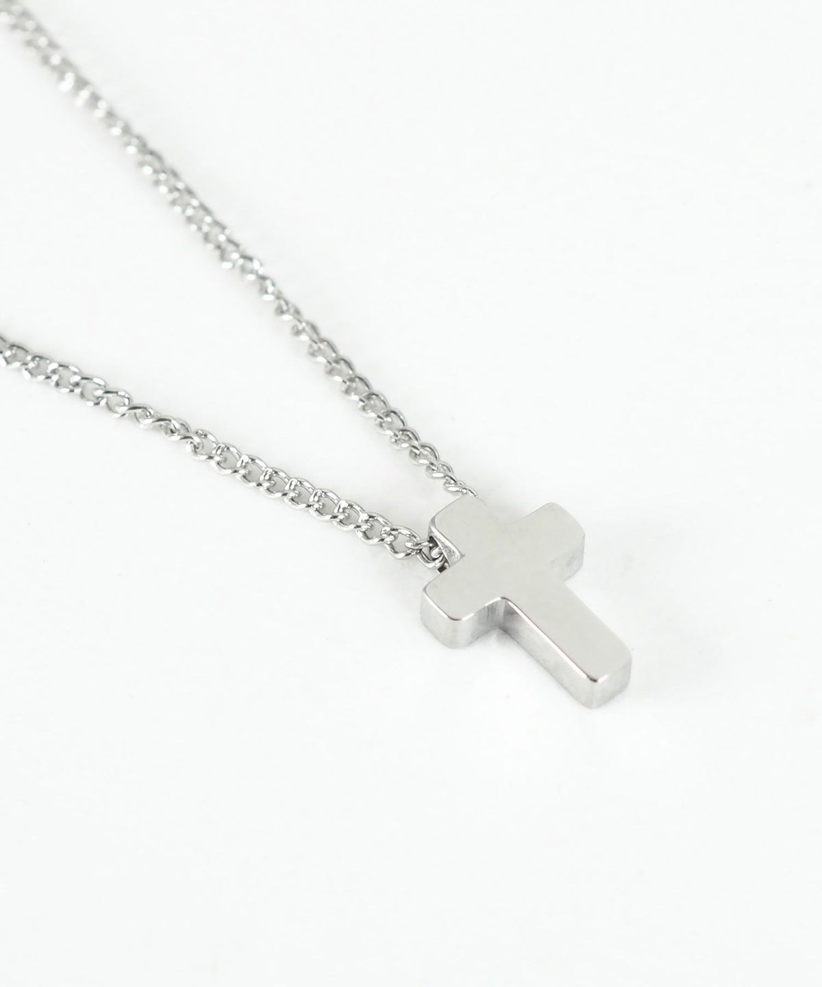 フラットクロスステンレスプチペンダント
