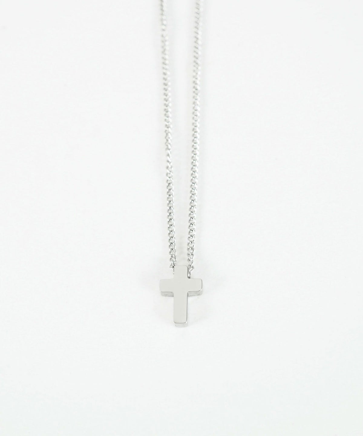 フラットクロスステンレスプチペンダント