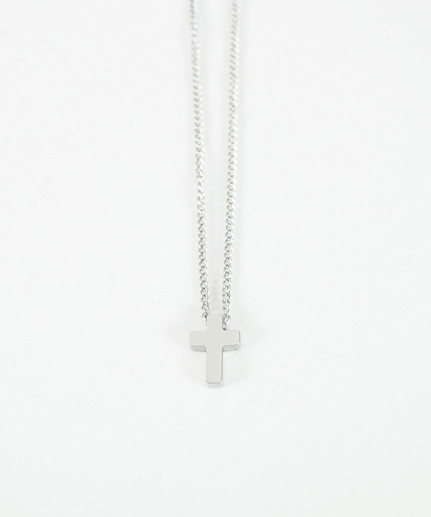 フラットクロスステンレスプチペンダント