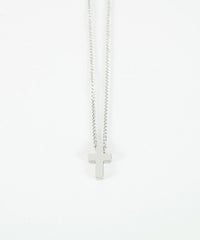 フラットクロスステンレスプチペンダント