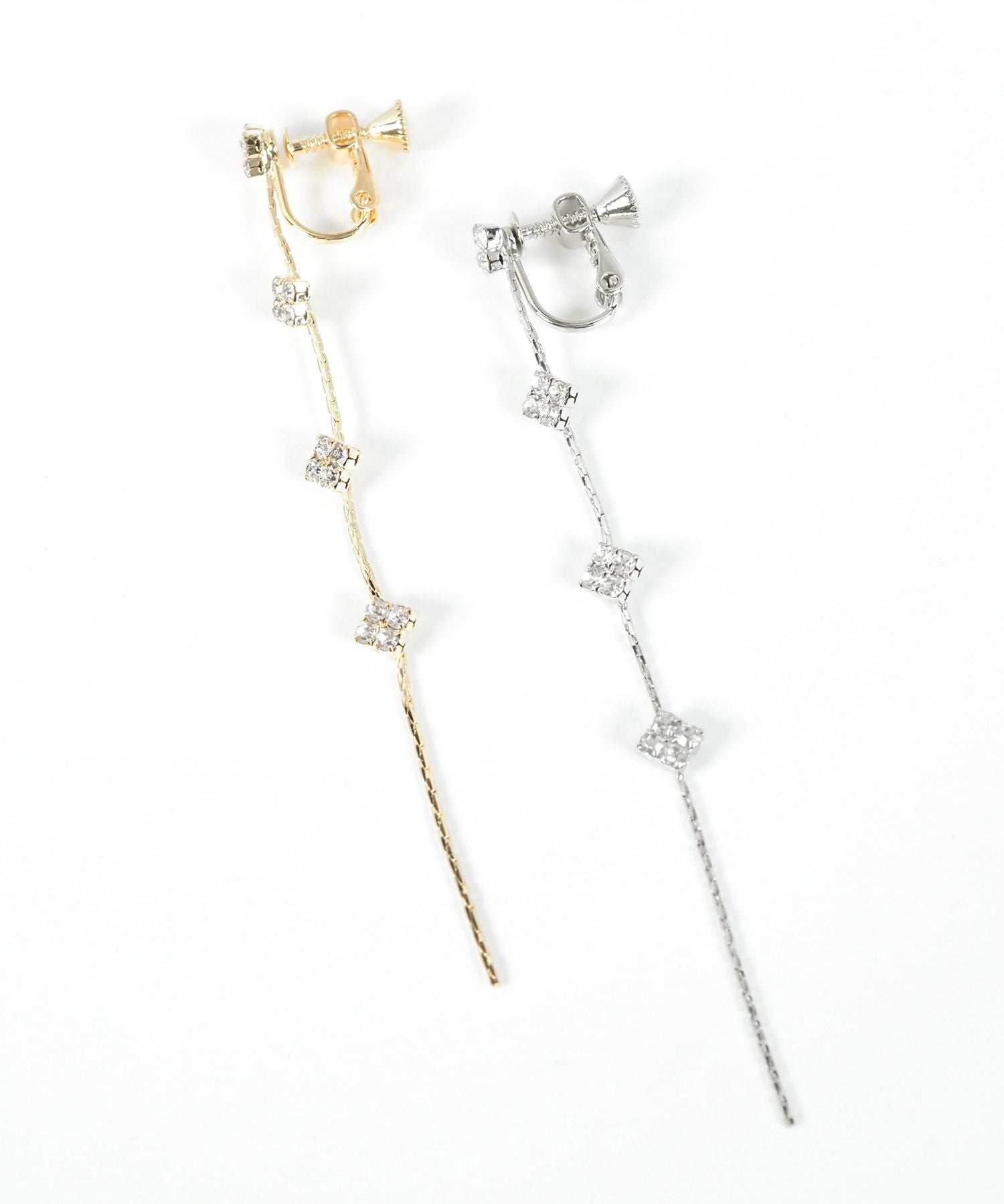 ダイヤストーンイヤリング