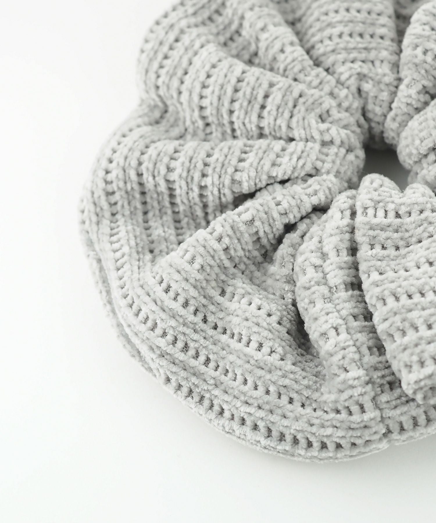 ナチュラルニットシュシュ