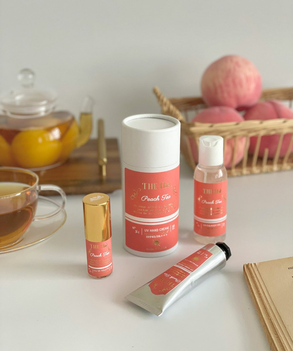 ピーチティー ヘア＆ボディオイル