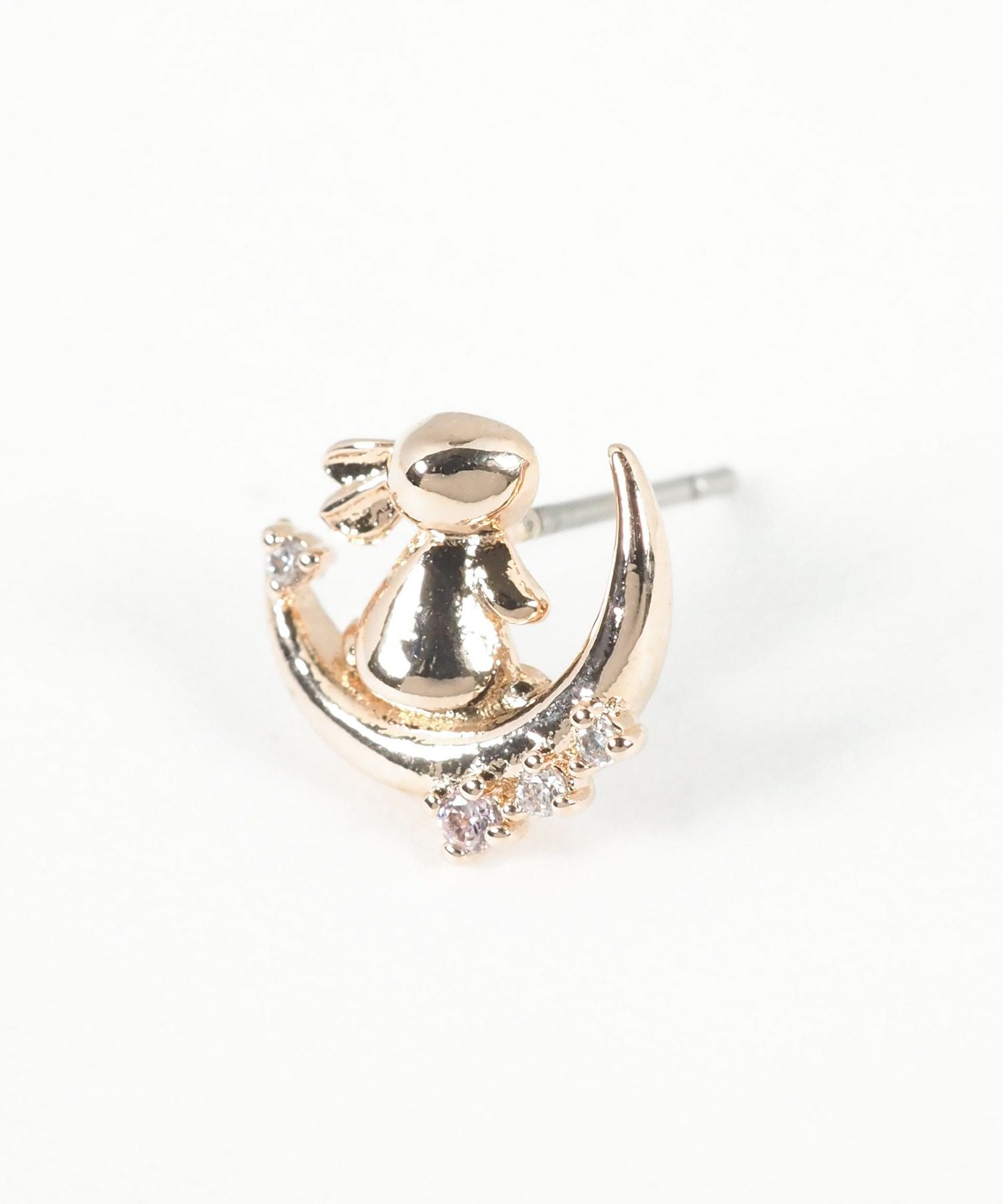 ルナラビットチタンポストピアス【MUK shady sophy】 | 【公式】MUK