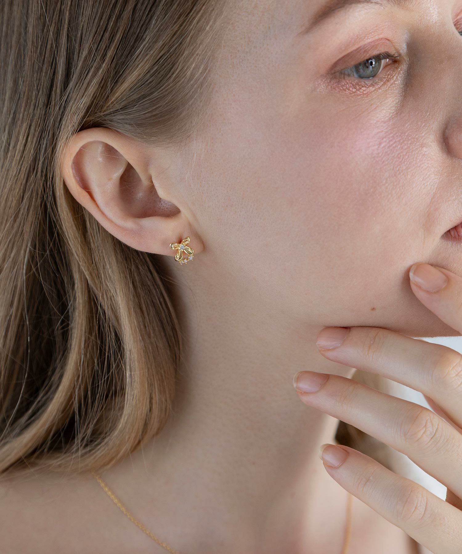 キンモクセイチタンポストピアス【MUK shady sophy】