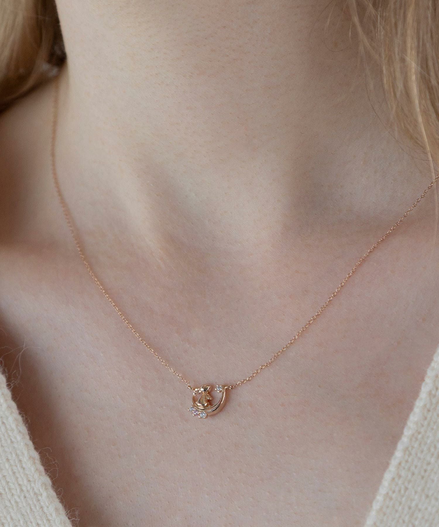 ルナラビットネックレス【MUK shady sophy】