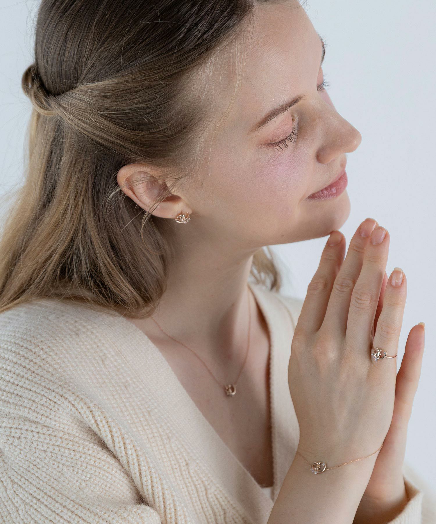 ルナラビットブレスレット【MUK shady sophy】