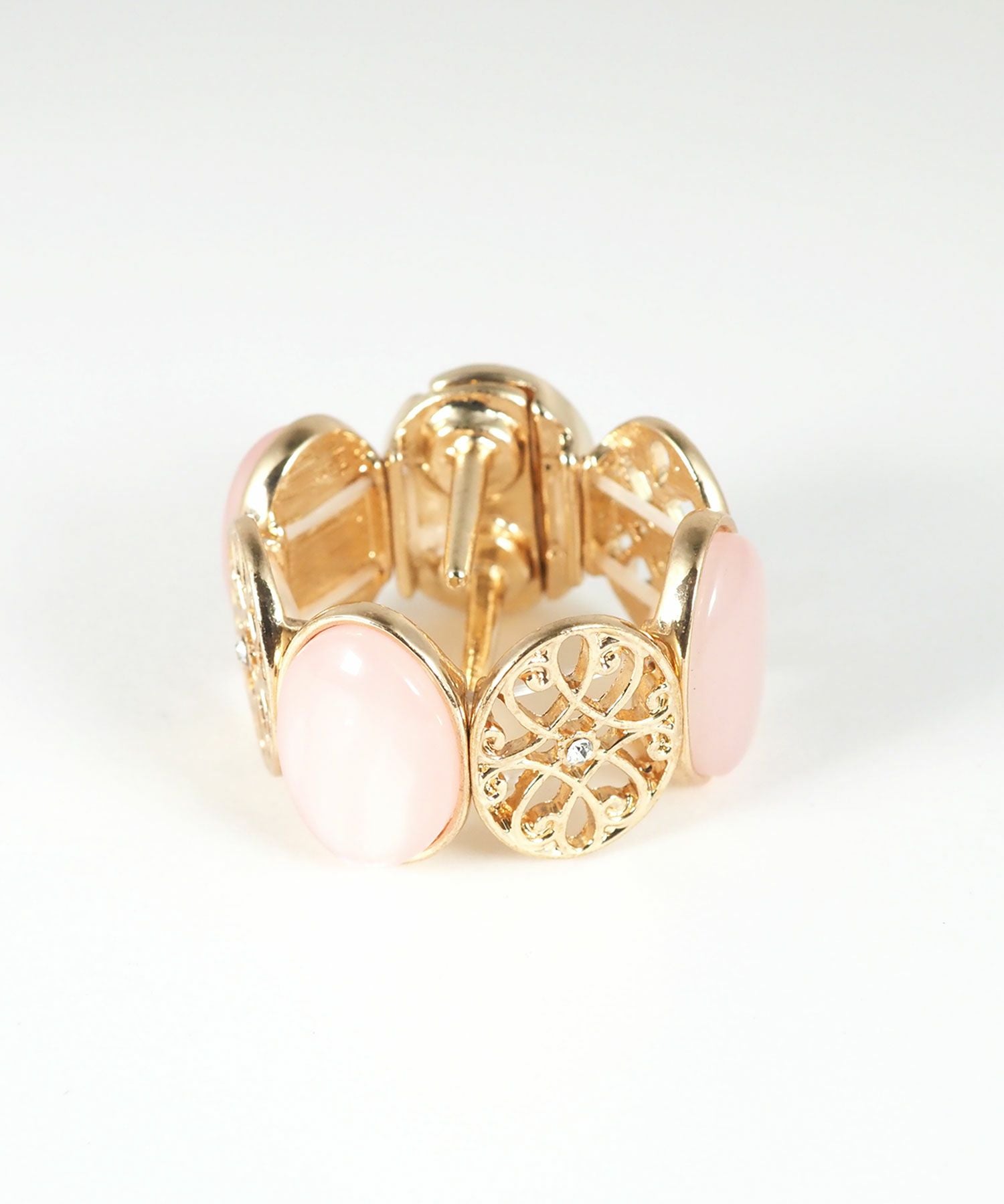 オーバルビジューレースへアリエル