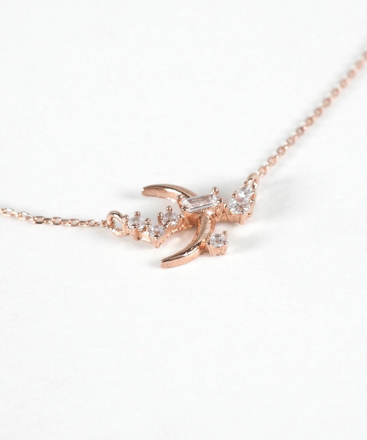 キュービックムーンネックレス【Stella Aura】