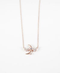 キュービックムーンネックレス【Stella Aura】