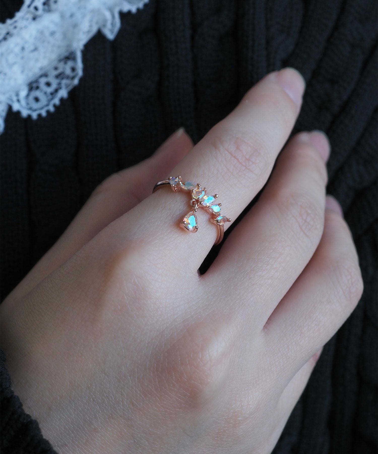 オーロラストーンリング【Stella Aura】 | 【公式】MUK ONLINE SHOP