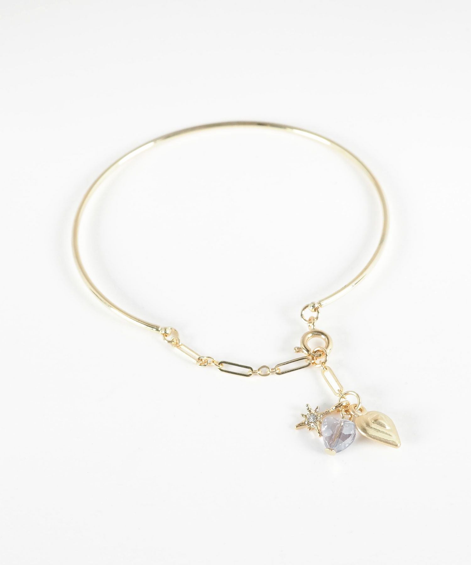 ダブルハートステラブレスレット【Stella Aura】