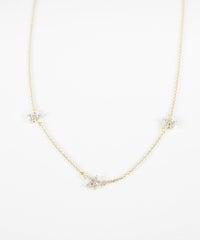 スターフラワーステーションネックレス【Stella Aura】