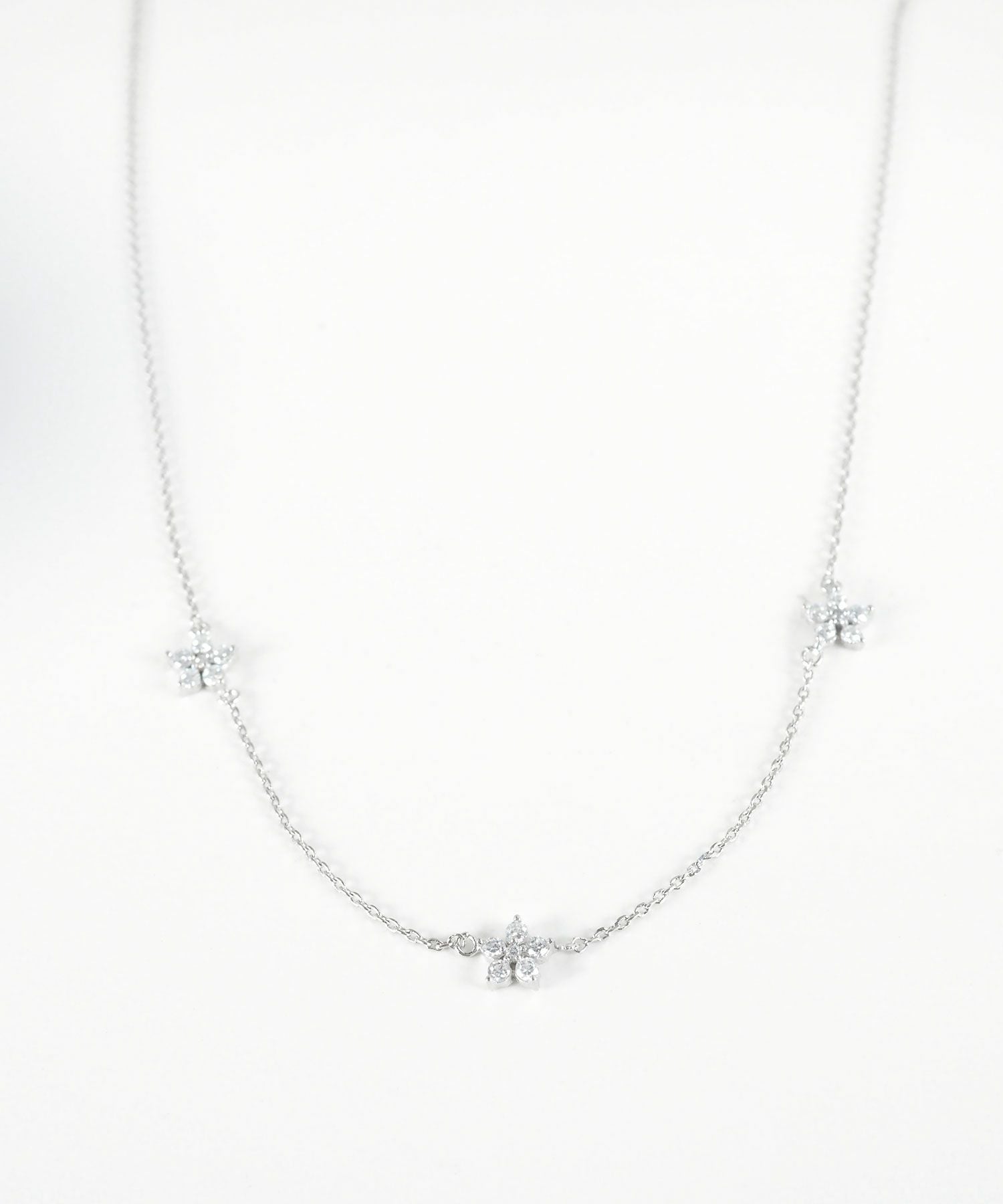 スターフラワーステーションネックレス【Stella Aura】