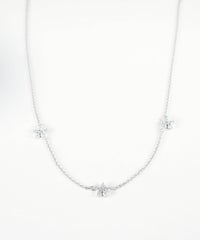 スターフラワーステーションネックレス【Stella Aura】