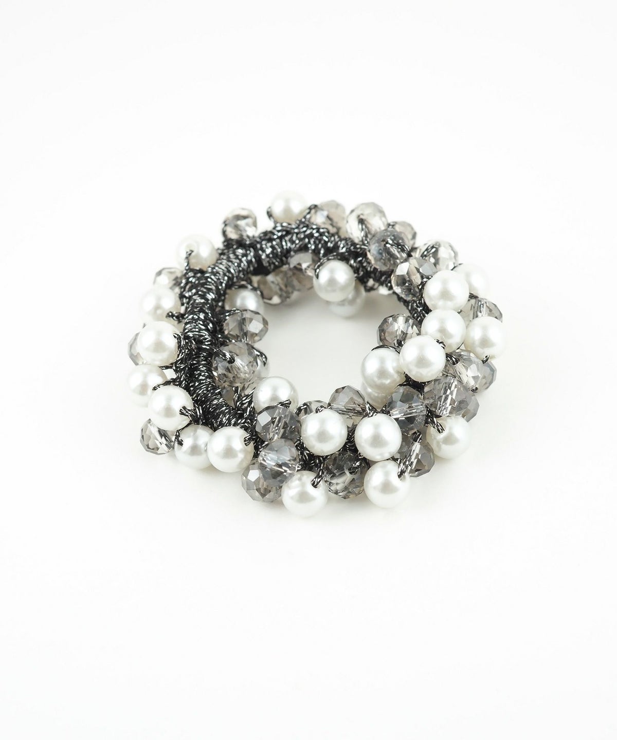 パールビーズじゃらポニー