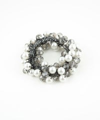 パールビーズじゃらポニー