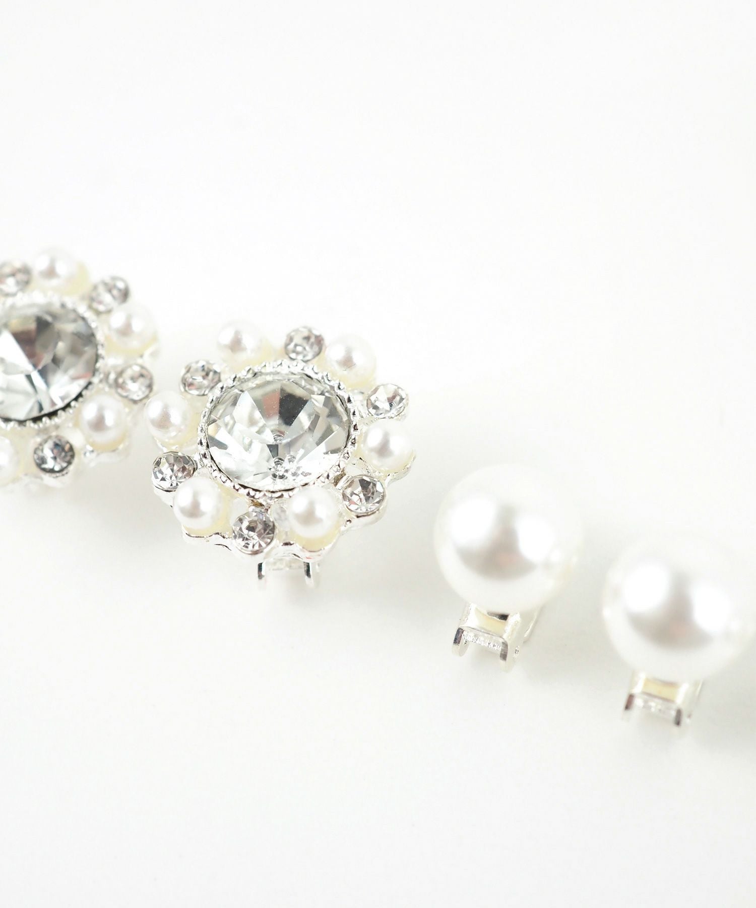 フラワーパールヘアビジューセット