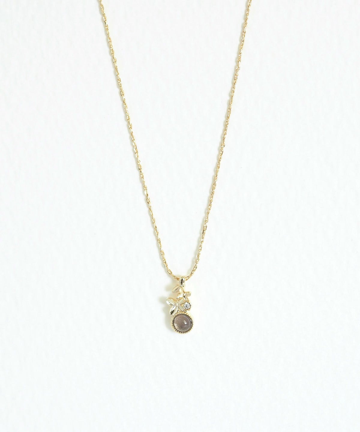 ナチュラルストーンキンモクセイネックレス【MUK Dreamy stone】