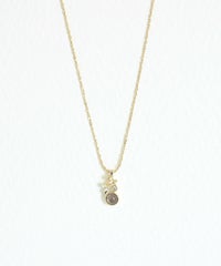 ナチュラルストーンキンモクセイネックレス【MUK Dreamy stone】