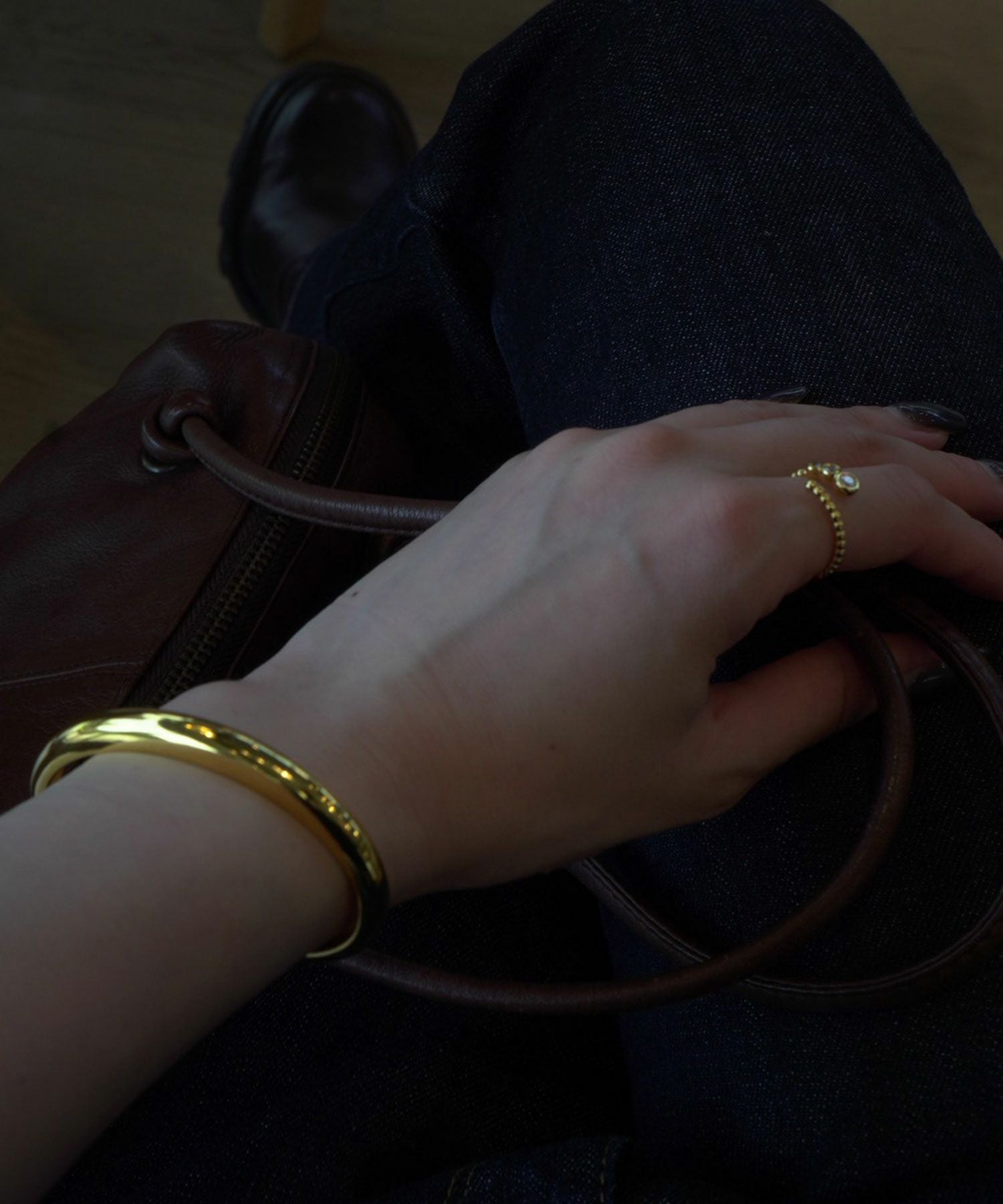 プランププレーンバングル