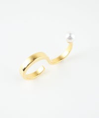 ポリッシュパールダブルリング