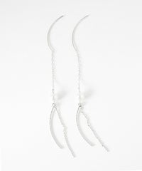 シャイニーラインパールアメリカンピアス