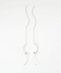 ビジューウェーブラインアメリカンピアス