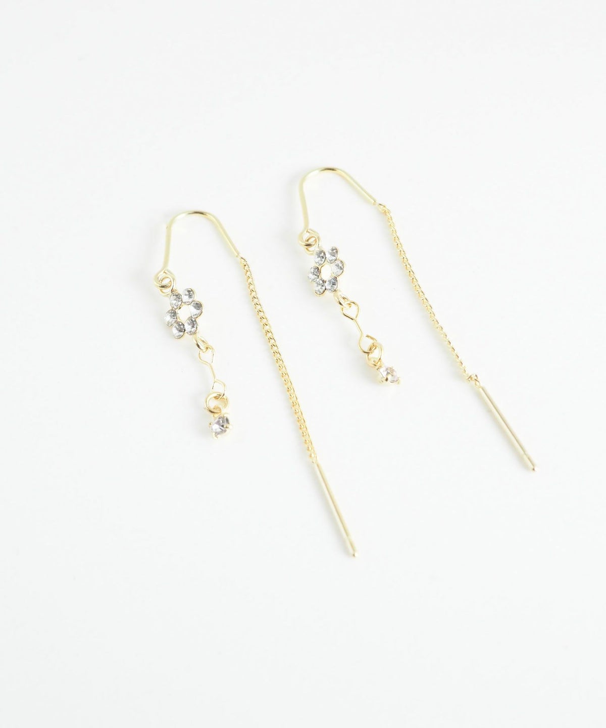 フラワービジューアメリカンピアス