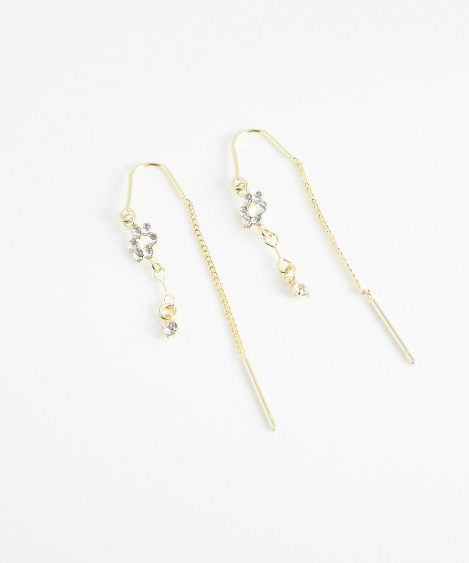 フラワービジューアメリカンピアス