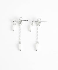 ドロップパールバックキャッチピアス