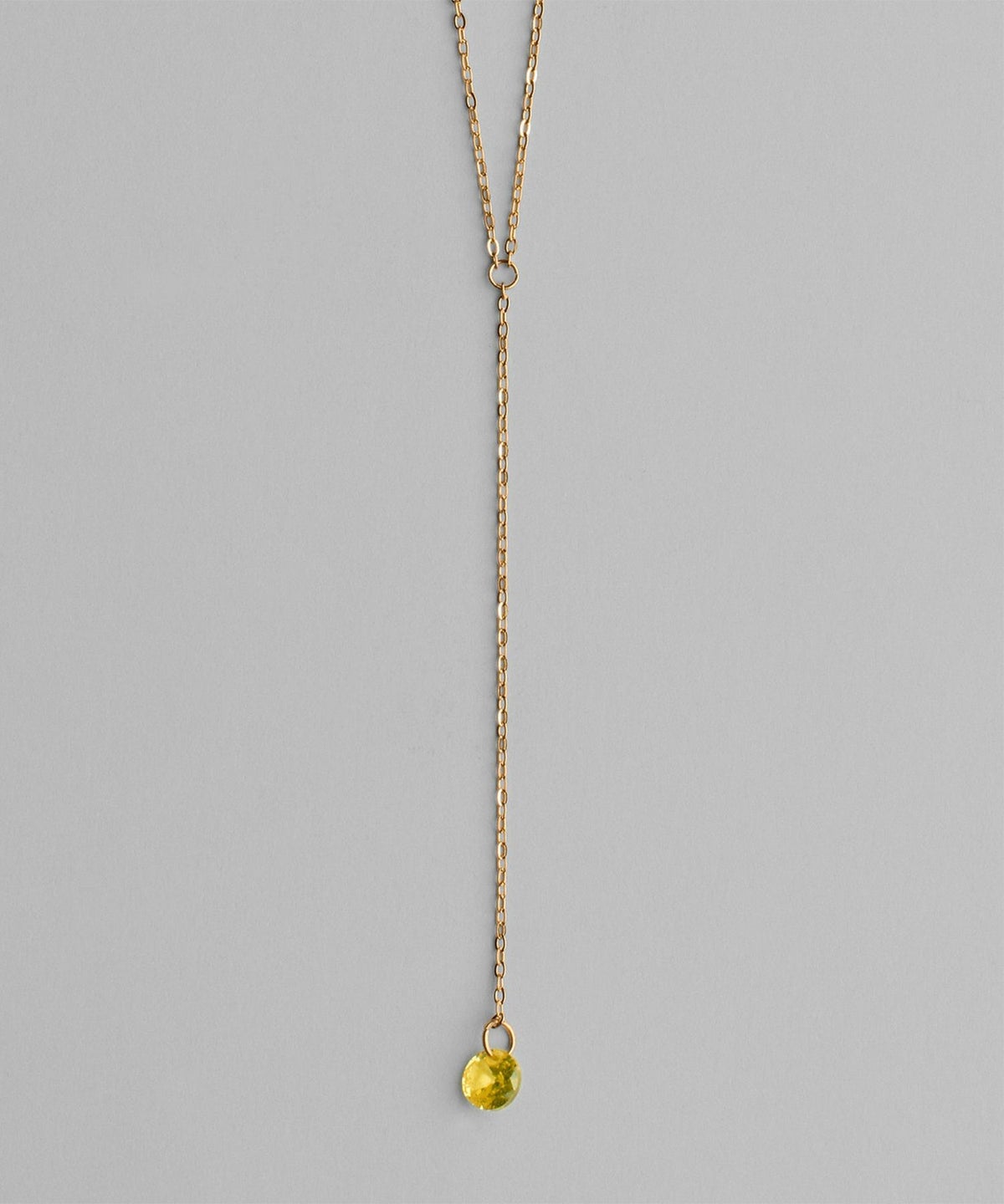 カラーストーンサージカルステンレスネックレス